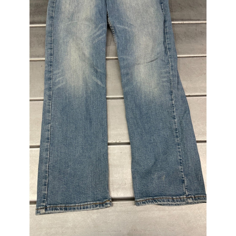 Levis 514 Jeans Mens 33x32 Blue Medium Wash Denim Straight Leg Fit Everyday Wear - Picture 3 of 14